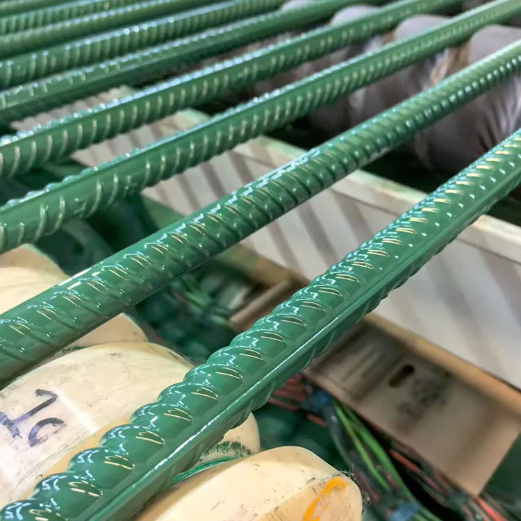 Қапталған жұқа илектелген бұрандалы болат сырықтар