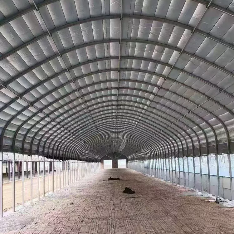 Мырышталған болаттан жасалған жылыжай құбыры